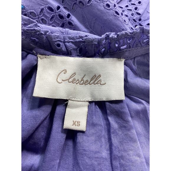 Cleobella 'Mallory' Purple Ankle Dress Size XS - Picture 4 of 4